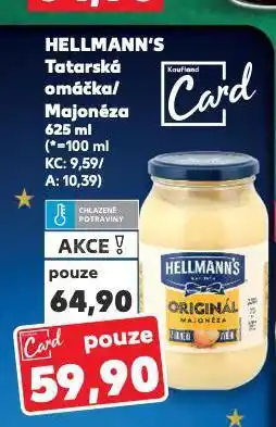 Kaufland Hellmann's majonéza nabídka