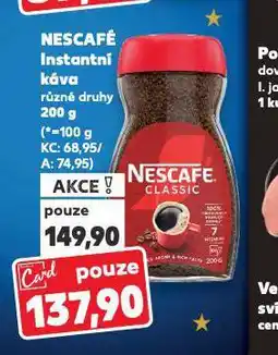 Kaufland Káva nescafé nabídka