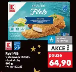 Kaufland Rybí filé nabídka