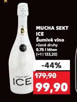Kaufland Mucha sekt ice nabídka