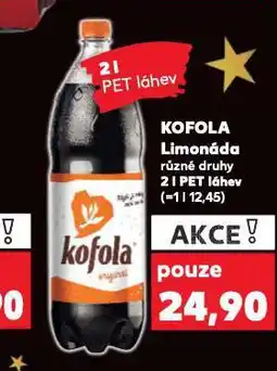 Kaufland Kofola nabídka