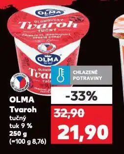 Kaufland Olma tvaroh nabídka