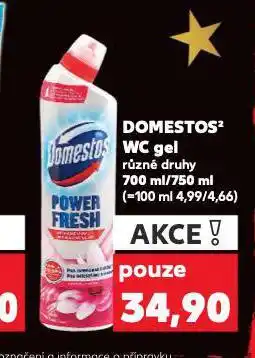 Kaufland Domestos wc gel nabídka