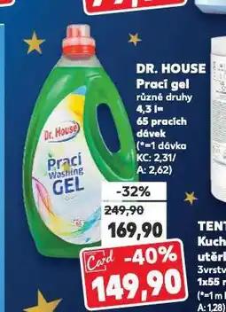 Kaufland Dr. house prací gel nabídka