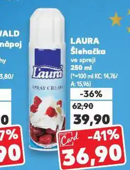 Kaufland Laura šlehačka nabídka