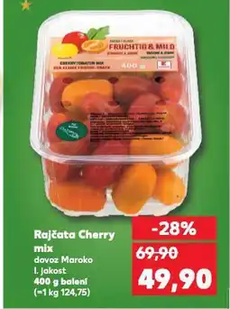 Kaufland Rajčata cherry nabídka
