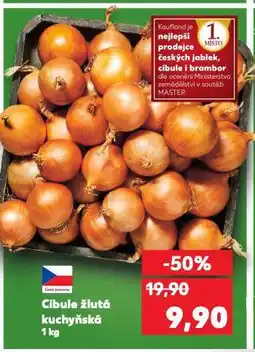 Kaufland Cibule kuchyňská žlutá nabídka