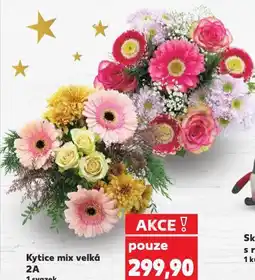 Kaufland Kytice mix velká nabídka