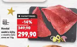 Kaufland Hovězí zadní z kýty nabídka