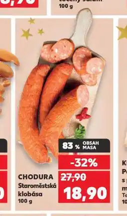 Kaufland Staroměstská klobása nabídka