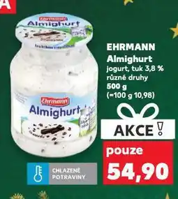 Kaufland Ehrmann almighurt nabídka