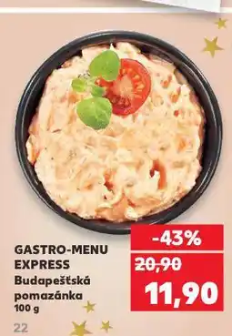 Kaufland Budapešťská pomazánka nabídka