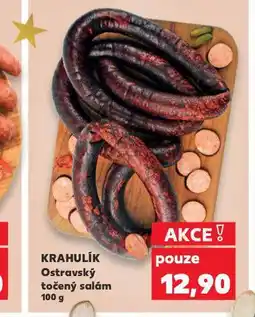 Kaufland Ostravský točený salám nabídka
