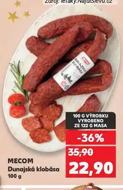 Kaufland Dunajská klobása nabídka