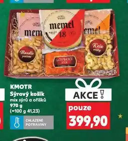 Kaufland Kmotr sýrový košík nabídka