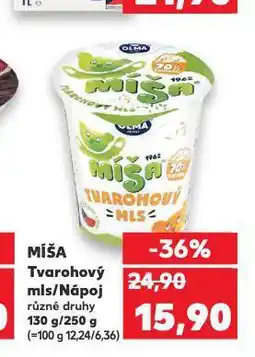 Kaufland Míša nápoj nabídka