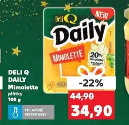 Kaufland Deli q daily mimolette nabídka