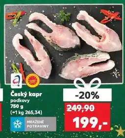 Kaufland Český kapr nabídka