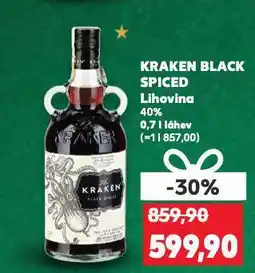 Kaufland Kraken black spiced nabídka
