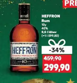 Kaufland Heffron rum nabídka