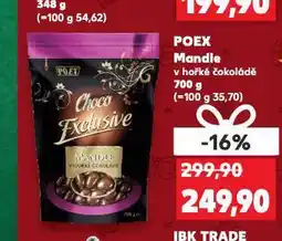 Kaufland Poex mandle nabídka