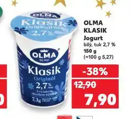Kaufland Olma klasik jogurt nabídka