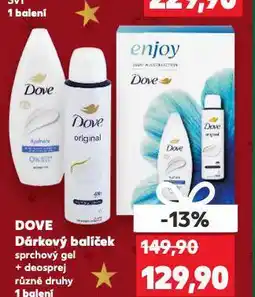 Kaufland Dove dárkový balíček nabídka
