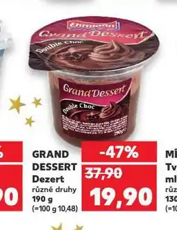 Kaufland Grand dessert nabídka