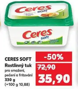 Kaufland Ceres soft rostlinný tuk nabídka