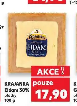 Kaufland Krajanka eidam 30% nabídka