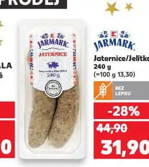 Kaufland Jaternice nabídka