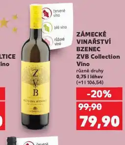 Kaufland Zámecké vinařství bzenec nabídka