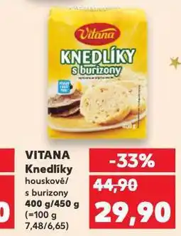 Kaufland Vitana knedlíky nabídka