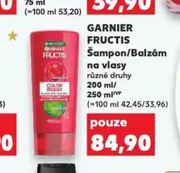 Kaufland Garnier fructis balzám na vlasy nabídka