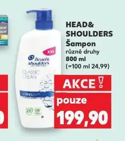 Kaufland Head & shoulders šampon na vlasy nabídka