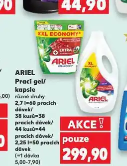 Kaufland Ariel prací kapsle nabídka