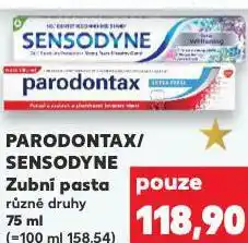 Kaufland Sensodyne zubní pasta nabídka