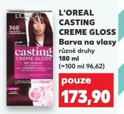 Kaufland L'oréal barva na vlasy nabídka