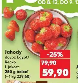 Kaufland Jahody nabídka