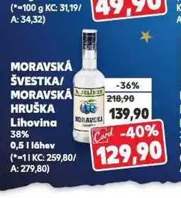 Kaufland Moravská švestka nabídka