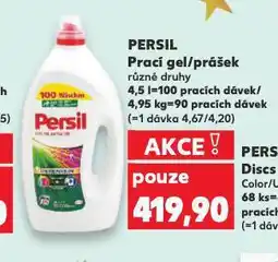 Kaufland Persil prací prášek nabídka
