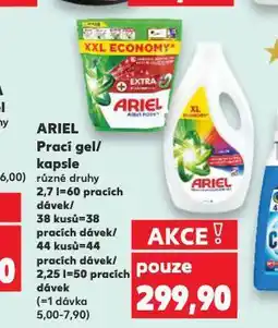 Kaufland Ariel prací gel nabídka