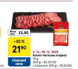 Tesco Herkules krájený nabídka