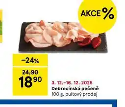 Tesco Debrecínská pečeně nabídka