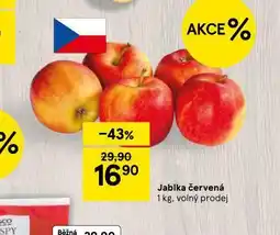 Tesco Jablka červená nabídka