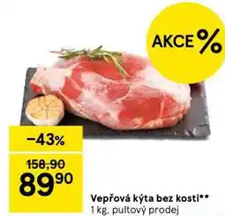 Tesco Vepřová kýta bez kosti nabídka