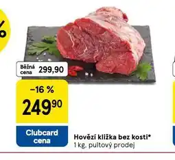 Tesco Hovězí kližka bez kosti nabídka