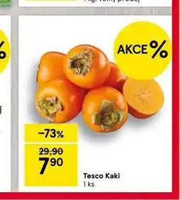 Tesco Kaki nabídka