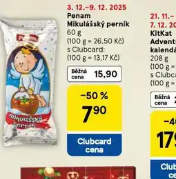 Tesco Penam mikulášský perník nabídka