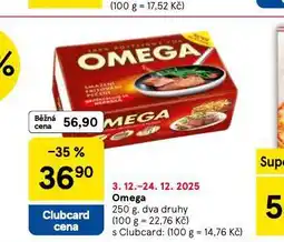 Tesco Omega nabídka